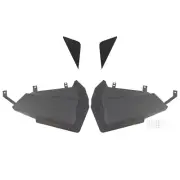 Kimpex Lower Half Doors with Slammer Kit Black Fits POLARIS RZR 900 1000 XP 1000