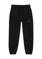 Off-white Kids Diag Logo Cotton Sweatpants (12 Years) - Black - 12YR (12 Years) 12YR (12 years)
