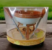 Hole Dipping Desire Chocolate Fondue Pot & Stand Set For Fruits ECT.