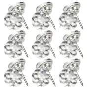 25 Pcs Crystal Upholstery Tacks 20mm Upholstery Nails for Decoration