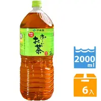 在飛比找PChome24h購物優惠-伊藤園 綠茶飲料2L (6入組)