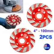 2X Wood Angle Grinding Segment Tools Sanding Disc Segment Grinder Wheel Abrasive