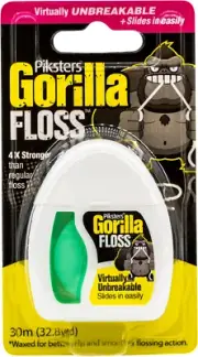 Piksters Gorilla Floss, Blue, 30 M Length