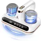 Bed Vacuum Cleaner 5-In-1 Cordless Mattress Vacuum Cleaner, Powered by UV-C Li
