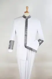 New White Clergy suit With Tags (Sizes 44R