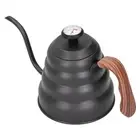 1.2L Stainless Steel Tea Coffee Kettle With Thermometer Gooseneck Spout Pou TOH
