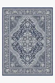 275' x 365' | Machine Washable Runner Rug | Kid & Pet Friendly | Indoor Rug | Allura Soft Navy Outdoor Rug | Ruggable