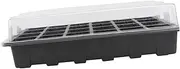 Yardwe Complete Gardening Kit 2 Sets of 24 Grid Seedling Trays for Easy Maintenance