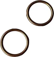 36X42X2MM Motorcycle Exhaust Pipe Gasket For Z1000E 10-13 Z1000F 14-15 Z1000G 14-15 Z1000SX 11-15(2pcs)