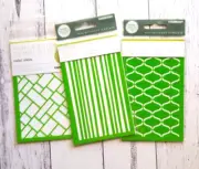Kaisercraft Mini Designer Templates Stencils 9 x 14cm Cardmaking Scrapbooking
