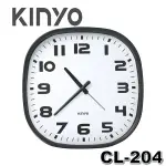 【3CTOWN】含稅附發票 KINYO 金葉 CL-204 16吋 方形經典掛鐘