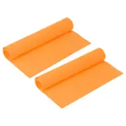 Foam Sheets Crafts 19x12 Inch 1mm EVA Craft Foam Paper Sheets, Orange, 2 Sheets
