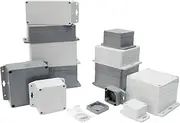 Gainta G212MF Universal Housing 115 x 90 x 55 Polycarbonate Light Grey