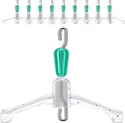 10pcs Double Hook Fishing Lines Space Bifurcation Swivels - Sub Lines Fishing Tackle Splitters, Strong Sub Wire Connector Accessories for Friends, Families