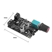 Mini Amplifier Board Stereo Output 2 Working Mode Sound Power Amp Module For ECA