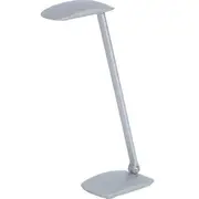Nero Desk Lamp Light with USB Charing Port 3 Dimmer Levels Adjustable Head Silver