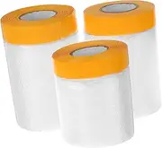 WATIIFUFU Masking Paper Rolls Auto Body Protective Film Pre-Taped Paint Film Roll