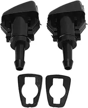 Front Windshield Washer Nozzle, Wiper Spray Jet Fits, Automotive Windshield Wiper Spray Nozzle for Most Cars