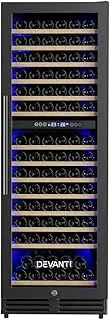 Devanti Wine Cooler Mini Fridge Organiser Compressor Fridges Tools & Gadgets Rack 154 Bottles Storage Coolers Bucket Beverage Chiller Bar Drink Dispenser Ice Chest Soda Compact Refrigerator