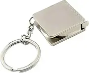 Metal Tape Measure with Keychain, Mini Retractable Tape Measures, Multipurpose Pocket Use Ruler, Portable Keyring Measuring Ruler
