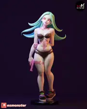 Rebecca (Cyberpunk) 3D Printed Kit Unpainted/Unassembled