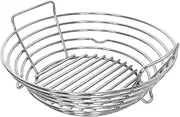 Charcoal Fire Basket Charcoal Ash Basket for Kamado Joe JR Accessories, Stainless Steel Grill Ash Baskets for Minimax Big Green Egg and Other Charcoal Grills