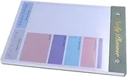 ARTIBETTER Tearable Daily Planner Notepad Portable Memo Pad for Do Lists Easy to Tear Nonstick for Organizing Tasks and Scheduling the Go