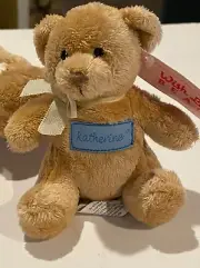 Russ With Love Bears 4" Teddy Bear Stuffed Plush Keychain Named Katherine