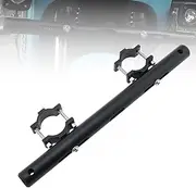 Windance 1 Set Multi Functional Light Bar Bracket,Adjustable Front Fork Auxiliary Light Expansion Mounting Holder,Spotlight Mounting Bracket for Motorcycles Scooters Tricycles Four Wheeler ATV UTV
