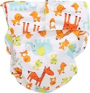 OKJHFD Adult Cloth Diaper, Adult Diaper Pants Incontinence Nappy, Premium Leak-Free Reusable Adult Cloth Diapers for Elderly & Disabled Incontinence, for Maximum Absorbency(A51)