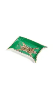 Jonathan Adler Tiger Valet Tray Green