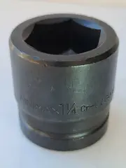 1-1/4" x 3/4" Drive Impact Socket, H/D, Precison Tools, Minimax, Made in Japan