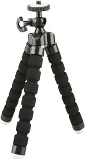 Octopus Tripod Mount for GoPro / Insta360 / Osmo Action 5 4 3 2 1 / Osmo Pocket 3 / SJCAM (Black)