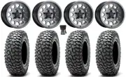 Method 414 15" Wheels Gr +13mm 35" RocScraper Sticky Tires U10 Pro / U10 XL Pro