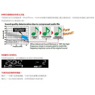 【鐘鳴汽車音響】Pioneer MVH-85UB MP3/USB/AUX無碟主機 公司貨