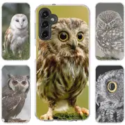 For Samsung Galaxy A16 5G A15 A14 A13 A12 A35 TPU Case+Glass-OWL