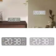 Digital Wall Clock Professional LED Alarm Clock for Home Study Room Office