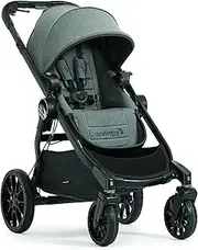 Baby Jogger City Select LUX Stroller (Ash) - Prams & Strollers, Growing Family, Over 20 configurations, Second seat, Bassinet, All-Wheel Suspension, Parking Brake, UV50+ Canopy