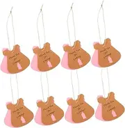 GRADENEVE 1 Set Decorative Present Tags with String Sturdy Thank You Paper Tags for Birthday and Special Occasions