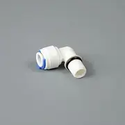 1/4 OD PE Tube to Internal and External Thread Quick ConnectorKitchen Water Filter Attachment RO Filter Reverse Osmosis System(1)