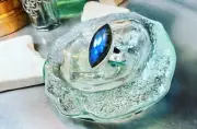 Genuine 925 Sterling Silver Natural Labradorite Gemstone Ring size 8.75