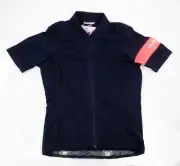 Rapha Classic Flyweight Jersey Women's XL Short Sleeve Dark Navy Pink Road