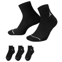 在飛比找ETMall東森購物網優惠-Nike 襪子 中筒 喬丹 毛巾底 黑【運動世界】DX965