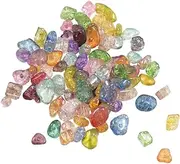 [Geardeangloow] 20g/Bag Assorted Natural Tumbled Stones Crystal Stone Rock Beads with Hole