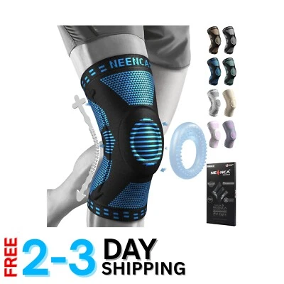 Medical Knee Support with Innovative Gel Pad & 3D Fabric for All-Day Comfort