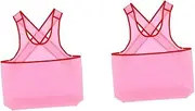 [TINEASUR] 2pcs Laundry Apron Pouch Kitchen Apron Oxford Cooking with Pockets for Women