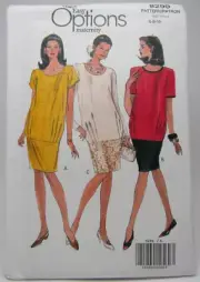 8299 Vogue Sewing Pattern Easy Options Maternity Maternity Dresses SZS 6-8-10 UC