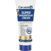 Carusos Natural Health Super Magnesium Cream 100g Relieves mild joint pain