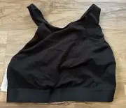 Target Auden Bra XL Extra Large Black New Unlined Crossback Bralette Nwt
