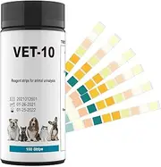 Pet Urine Test Strips- Urinary Tract Infetion Strip, Urinalysis Reagent Strips,100 Accurate Urinalysis Parameter Tests, Wrapped Urinry Tract Infetion Uti Test Kit| for Women, Men, Kids Cats Dog